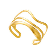 Wave Triple Bangle