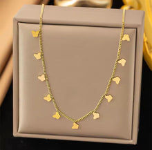 Load image into Gallery viewer, Mini Dangling Butterfly Necklace
