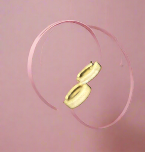 Zircon Hoop Earrings