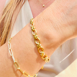 Round Links Luxe Bracelet