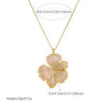 Load image into Gallery viewer, Pearl Hibiscus Necklace
