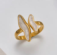 Wavy Glazed Open Ring