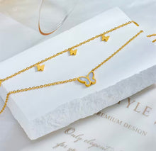Load image into Gallery viewer, Double Butterfly Anklet
