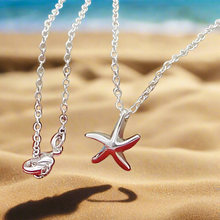 Load image into Gallery viewer, Small Starfish Necklace
