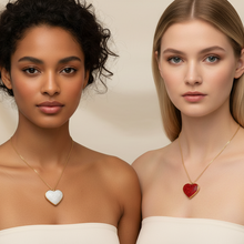 Load image into Gallery viewer, Endless Spark Zircon Heart Necklace
