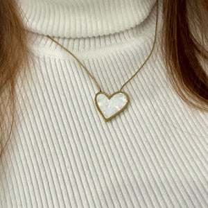 Love Heart Shell Necklace