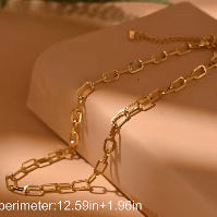 Load image into Gallery viewer, Paperclip Choker Necklace
