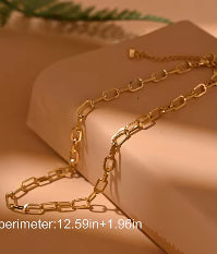 Paperclip Choker Necklace