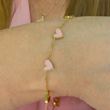 Load image into Gallery viewer, 5 Love Heart Bracelet
