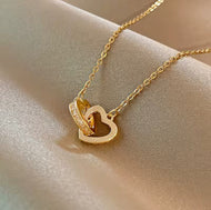 Interlocking Heart Necklace