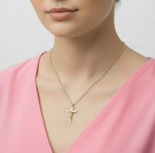 Load image into Gallery viewer, Jesus on the Cross Necklace
