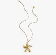 Sandy Starfish Necklace