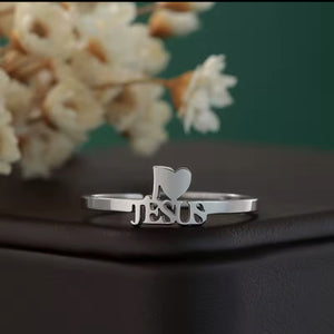 I Love Jesus Ring