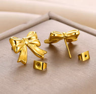 Bow Stud Earrings
