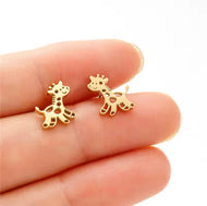 Giraffe Stud Earrings