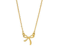 Bow Necklace