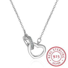 Load image into Gallery viewer, Interlocking Heart Necklace
