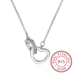 Interlocking Heart Necklace