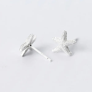 Sandy Starfish Stud Earrings