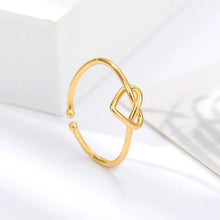 Load image into Gallery viewer, Knot Heart Ring
