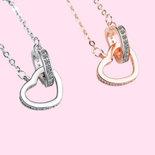 Load image into Gallery viewer, Interlocking Heart Necklace
