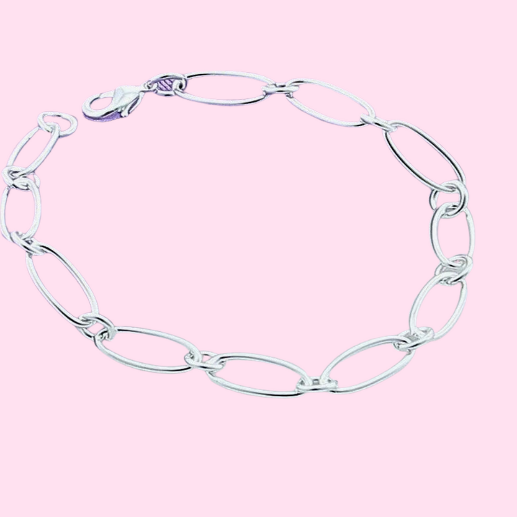 Round Paperclip Bracelet