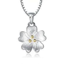 Load image into Gallery viewer, Cherry Flower Necklace &amp; Earrings Set
