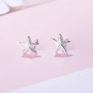 Sandy Starfish Stud Earrings