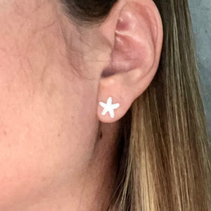 Sandy Starfish Stud Earrings