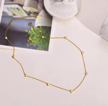Load and play video in Gallery viewer, Mini Heart Choker Necklace
