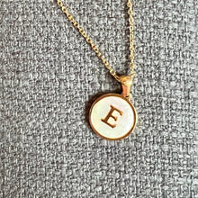 Load image into Gallery viewer, Sun Letter Pendant Necklace
