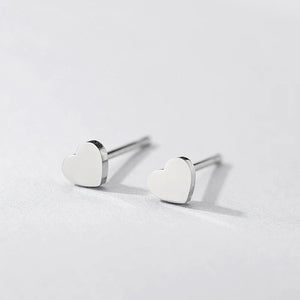 Mini Heart Stud Earrings