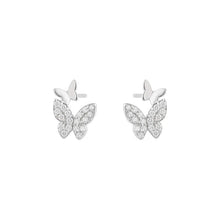 Load image into Gallery viewer, Double Butterfly Stud Earrings
