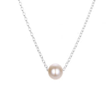 Load image into Gallery viewer, Small Pearl Necklace &amp; Bracelet Set
