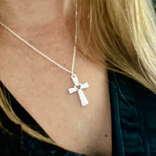 Load image into Gallery viewer, Heart Cross Necklace
