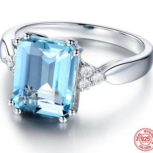 Aquamarine Ring