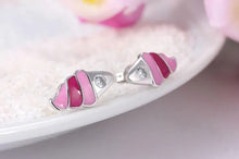 Load image into Gallery viewer, Small Pink Ice Cream Stud Earrings
