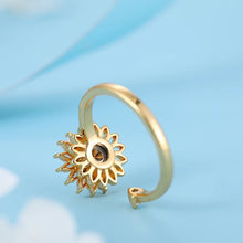 Load image into Gallery viewer, Sunflower Anti-Stress/Anxiety Fidget Ring
