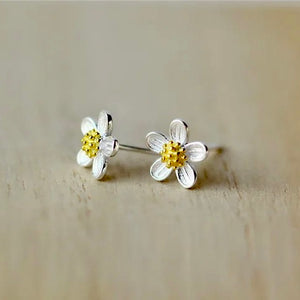 Sun Flower Stud Earrings