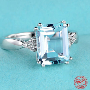 Aquamarine Ring