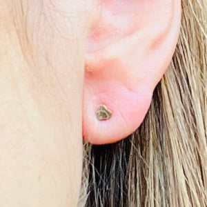 Mini Heart Stud Earrings