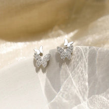 Load image into Gallery viewer, Double Butterfly Stud Earrings
