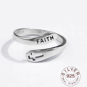 Faith Cross Ring